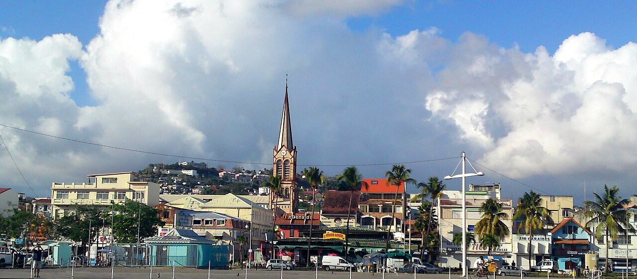 La baie de Fort-de-France (Martinique)