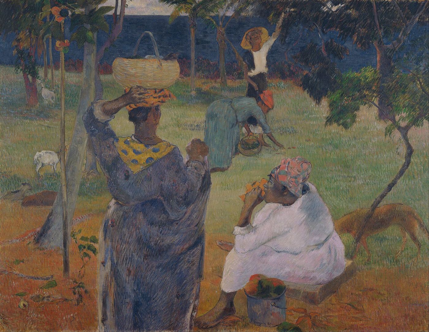 Aux mangos (Martinique), Paul Gauguin, 1887 (Martinique)