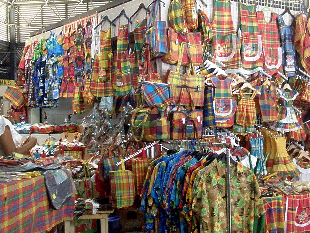 Le Grand Marché de Fort-de-France (Martinique)