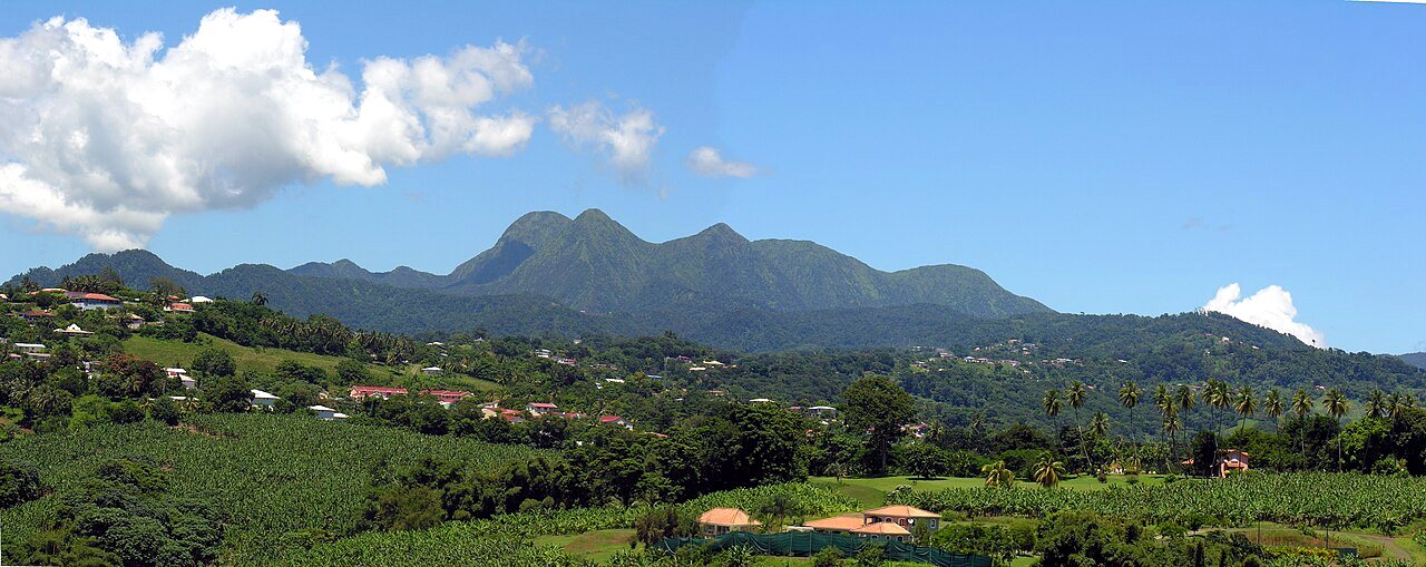 Les pitons du Carbet (Martinique)